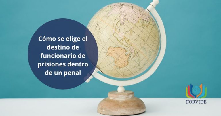 inicio 5 ¿Cómo se elige el destino de los funcionarios de prisiones dentro de un penal?