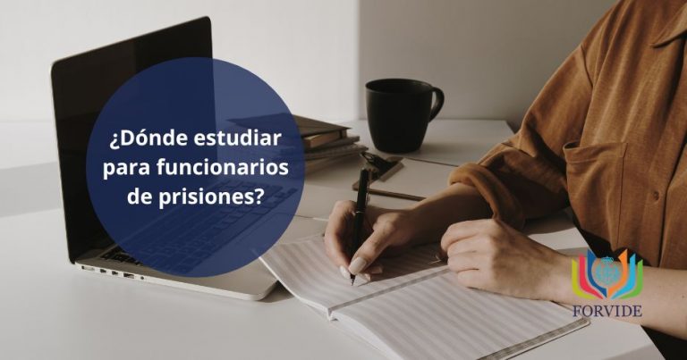 inicio 3 ¿Dónde se estudia para ser funcionario de prisiones?